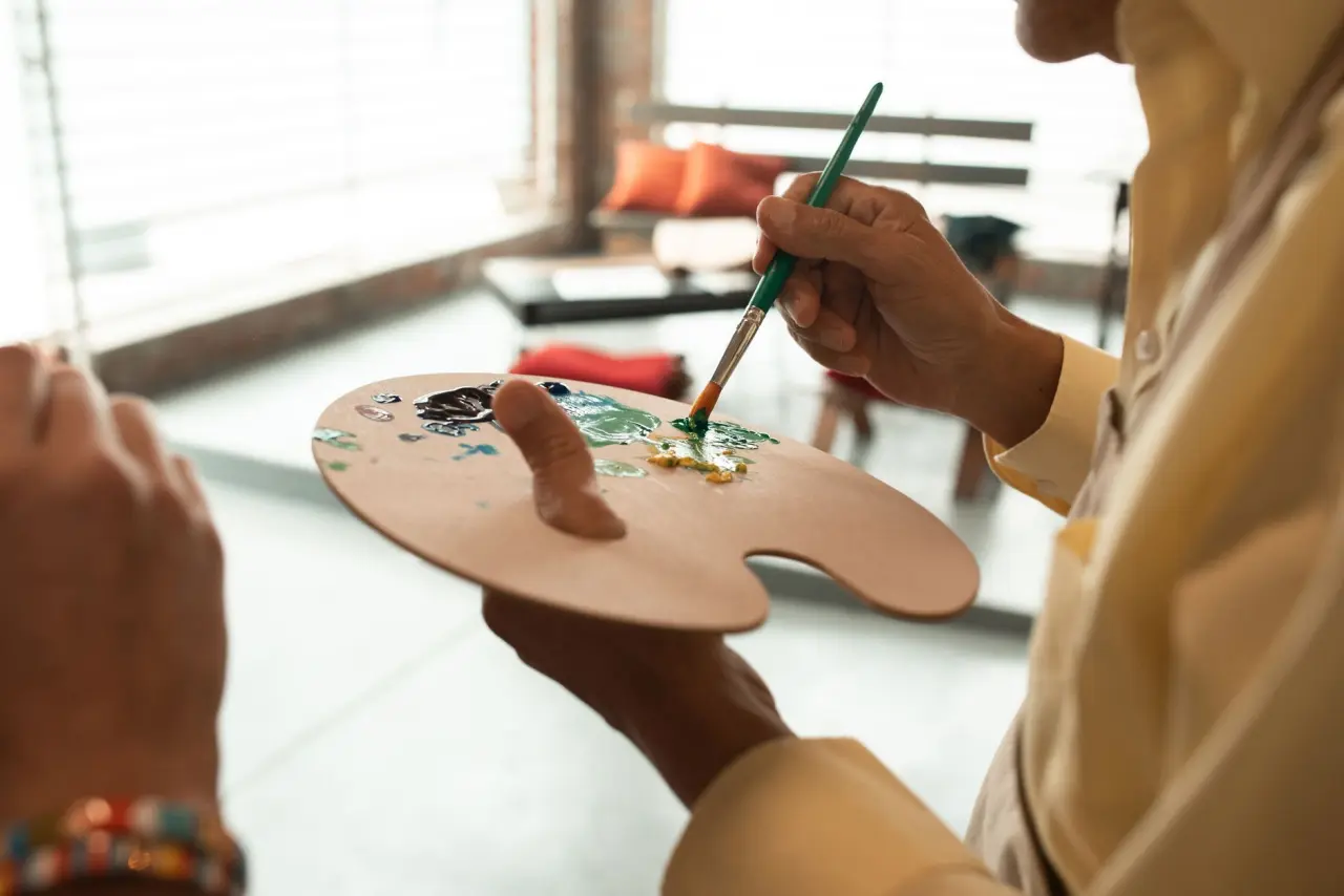 Illustration : patine sur boiseries neuves